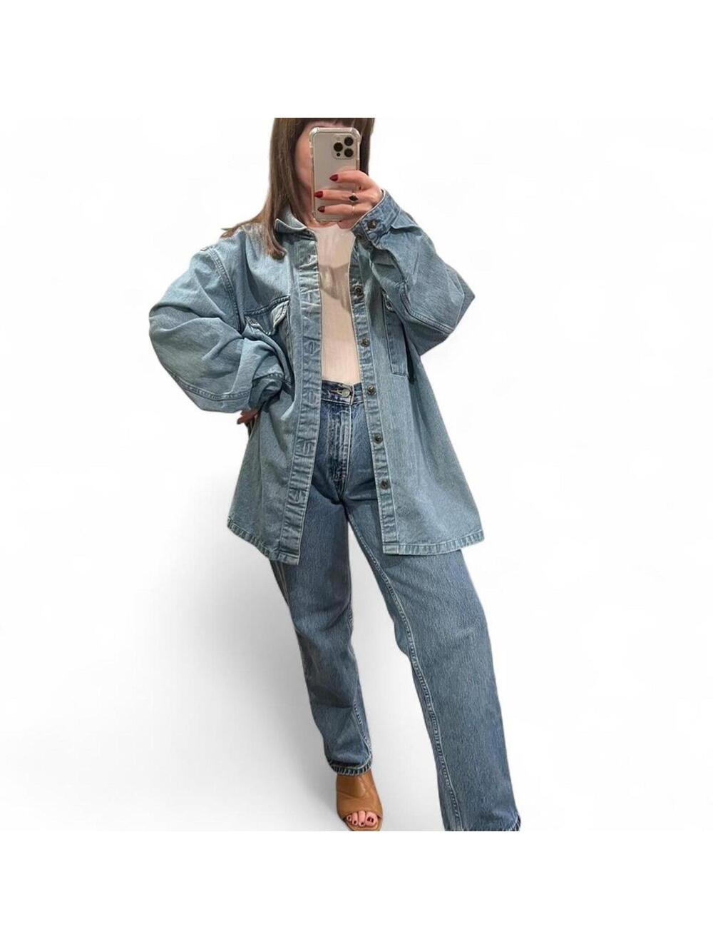 Urban Outfitters Oversized Denim Shacket
